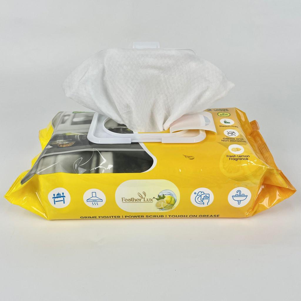 The benefits of Feather Lux Kitchen Wipes for efficient and effective kitchen cleaning