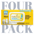 Bathroom Wipes - 4 Pack