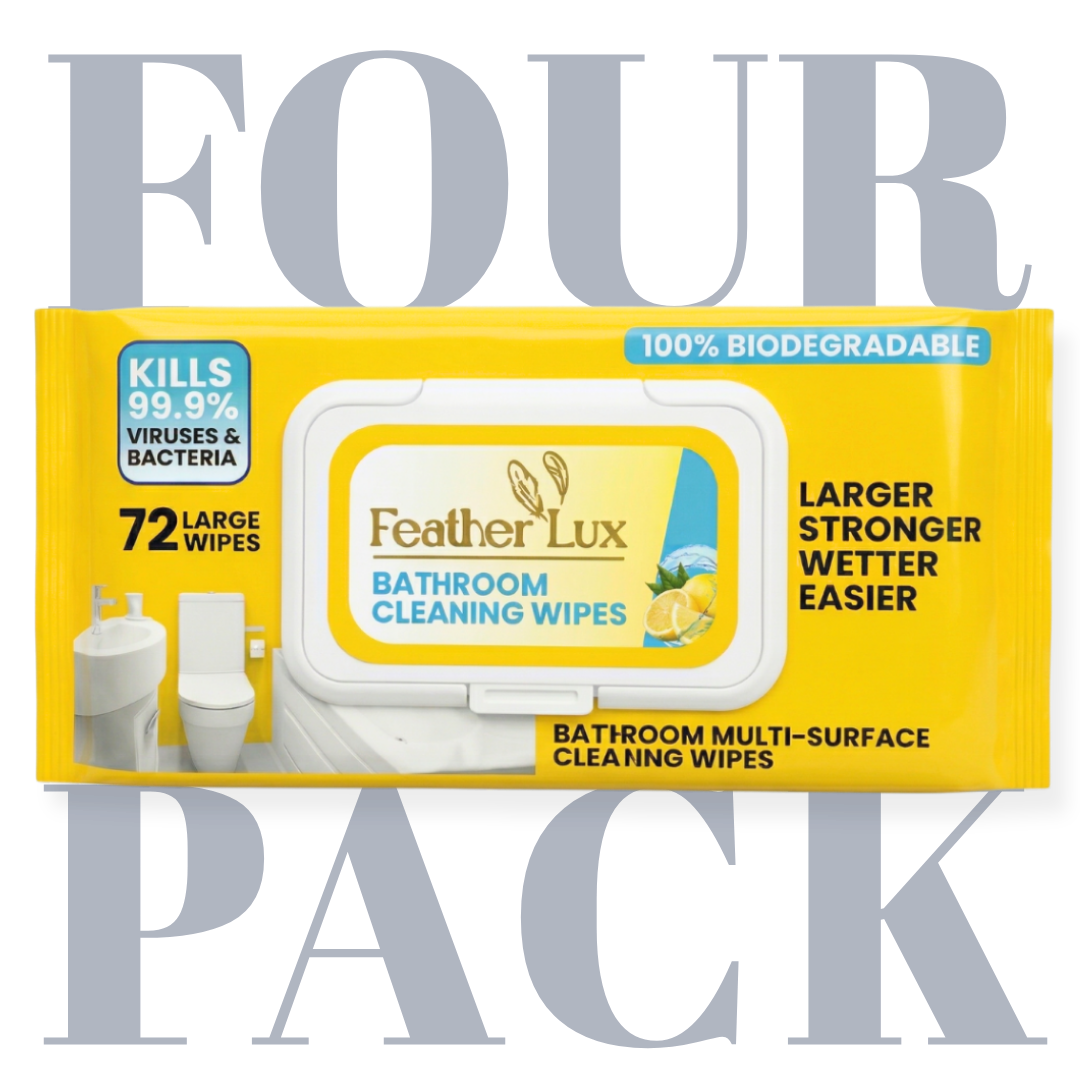 Bathroom Wipes - 4 Pack