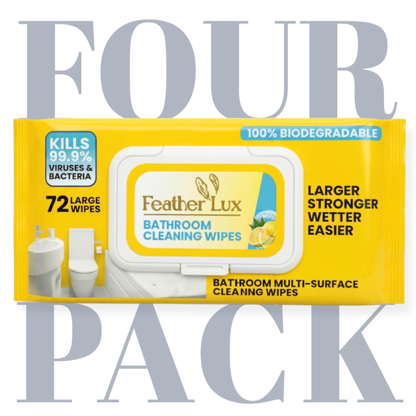 Bathroom Wipes - 4 Pack