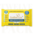 Flushable Toilet Wipes - 12 Pack