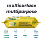Antibacterial Wipes - 4 Pack