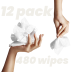 Flushable Toilet Wipes - 12 Pack